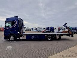 Scania S580 V8 NGS Highline 6x2*4 - Side loader Contai...