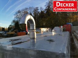 Decker Containerbau Wassertank 11m³ mit Plattform, Sonderbau