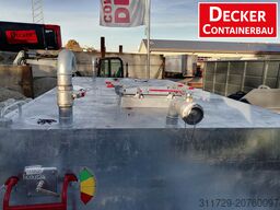 Decker Containerbau Wassertank 11m³ mit Plattform, Sonderbau