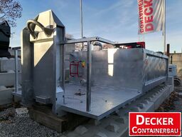 Decker Containerbau Wassertank 11m³ mit Plattform, Sonderbau