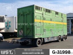 PEZZIOLI 2 Stock RBA31F ausfahrbares Dach Viehanhänger
