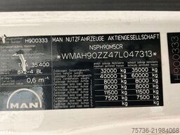 Man TGA 35.400 8x2 PM 63 Tonmeter laadkraan