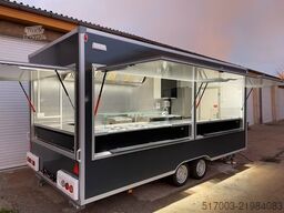 ρυμουλκούμενο πώλησης Imbissanhänger Grillwagen Finanzierung und Leasing möglich