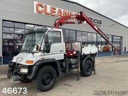 Unimog U 500 4x4 MKG 10 Tonmeter laadkraan Just 216.83...
