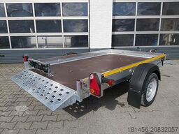 wm meyer Senklift Anhänger absenken befahrbar