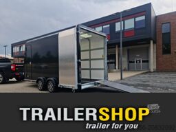 Brian James Trailers Box Van 600- Rampe Tür Kombination