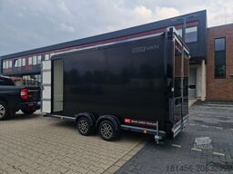 Brian James Trailers Box Van 600- Rampe Tür Kombination