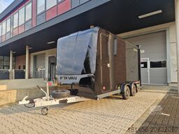 Brian James Trailers Box Van 600- Rampe Tür Kombination