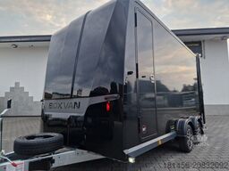 Brian James Trailers Box Van 600- Rampe Tür Kombination