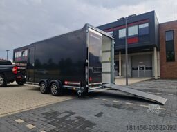 Brian James Trailers Box Van 600- Rampe Tür Kombination