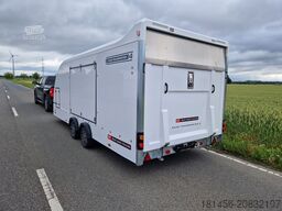 Brian James Race Transporter 384-0060 550cm ankippbar weiß verfügbar