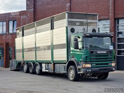 Scania P114-340 8x2*6 - Livestock 1 deck / Cattle - 3x...