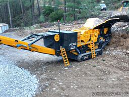 FABO crusher 150-300 TPH Mobile Jaw Crusher