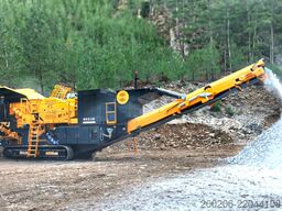 FABO crusher 150-300 TPH Mobile Jaw Crusher