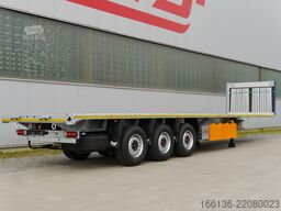 Fliegl SDS 390 Plateau mit Verriegelung+Rungen