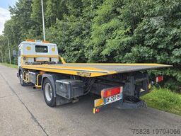SCANIA mit Schiebeplateau Fiault + 2x Seilwinde