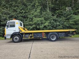 SCANIA mit Schiebeplateau Fiault + 2x Seilwinde