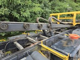 SCANIA mit Schiebeplateau Fiault + 2x Seilwinde