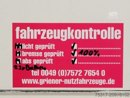 SCHMITZ CARGOBULL SKO 24/ SEITLICHE TÜREN / FALTWAND/ LIFT /2,75