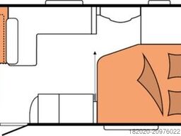 HOBBY Excellent 560 CFe FUßBODENERWÄRMUNG, AUFLASTUNG