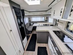 HOBBY Excellent 560 CFe FUßBODENERWÄRMUNG, AUFLASTUNG