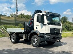 MAN TGM 18.320 4x4 Hiab 228-4 Kran