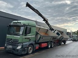 MERCEDES-BENZ 2545 6x2 Euro6 2-Seiten-Kipper ATLAS 145 KRAN