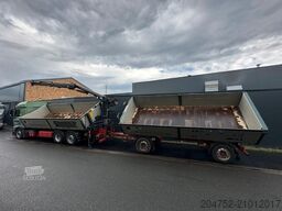 MERCEDES-BENZ 2545 6x2 Euro6 2-Seiten-Kipper ATLAS 145 KRAN