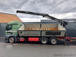 MERCEDES-BENZ 2545 6x2 Euro6 2-Seiten-Kipper ATLAS 145 KRAN