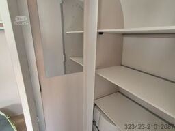 HOBBY Beachy 450 Sonnensegel,Porta Potti, Auflastung