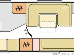 ADRIA Alpina 753 HK 11458,-EUR
