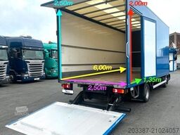 IVECO EUROCARGO 75-190/LBW/R-Kamera/3-Sitzer/Klima