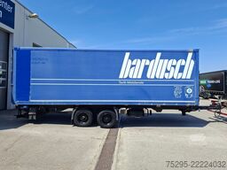 Ackermann 2x Achs Koffer Tandem Durchl. Anhänger mit LBW