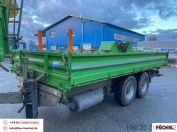 FLIEGL TSK 140 2-Achs Tandem Kipper mit Rampen