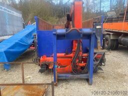  ARS Abrollcontainer  Kran PK 12.000, Flursteueru