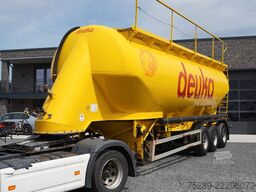 Semirimorchio silo FELDBINDER EUT 48.3 Silo Rieselgueter BPW-Achsen