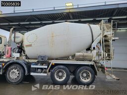 Scania P410 8X4 9m3 Stetter mixer Steel suspension Aut...