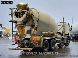 Scania P410 8X4 9m3 Stetter mixer Steel suspension Aut...