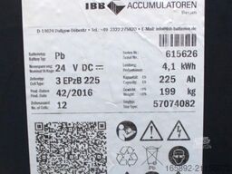IBB 24 Volt 3 PzB 225 Ah