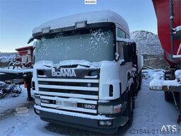 Scania P114 6x2 crane truck w/ Palfinger PK 29002 crane a