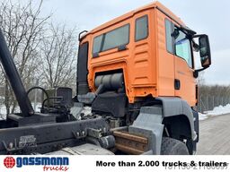 MAN TGS 33.440 6x6 BB, Stahlmulde ca. 10m³, hydr.