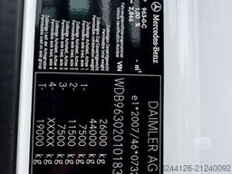 MERCEDES-BENZ EX-Bundeswehr/Fahrschul-LKW/5Sitze/Veigel/Actros