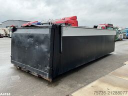 Container 22m³ met Hydraulische milieukleppen 