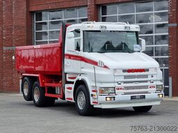 Scania T124-470 6x2 - Tipper - Manual gearbox - Full s...