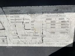 LAG O-3-TIP 40 56m3 / Discbrakes / NL Trailer