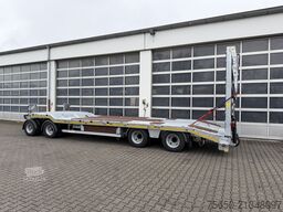 Möslein T 4 VB H2  neuer 4 Achs Tieflader hydraulischen Rampen
