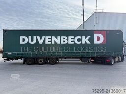 Schmitz Cargobull 3 Achs MEGA VARIOS Hubdach gute Reifen CodeXL