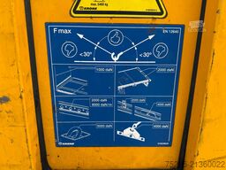 Krone 3 Achs MEGA Staplerhalter !Achsschaden! SAF Lift