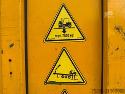 Krone 3 Achs MEGA Staplerhalter !Achsschaden! SAF Lift