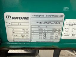 Krone 3 Achs MEGA Staplerhalter !Achsschaden! SAF Lift